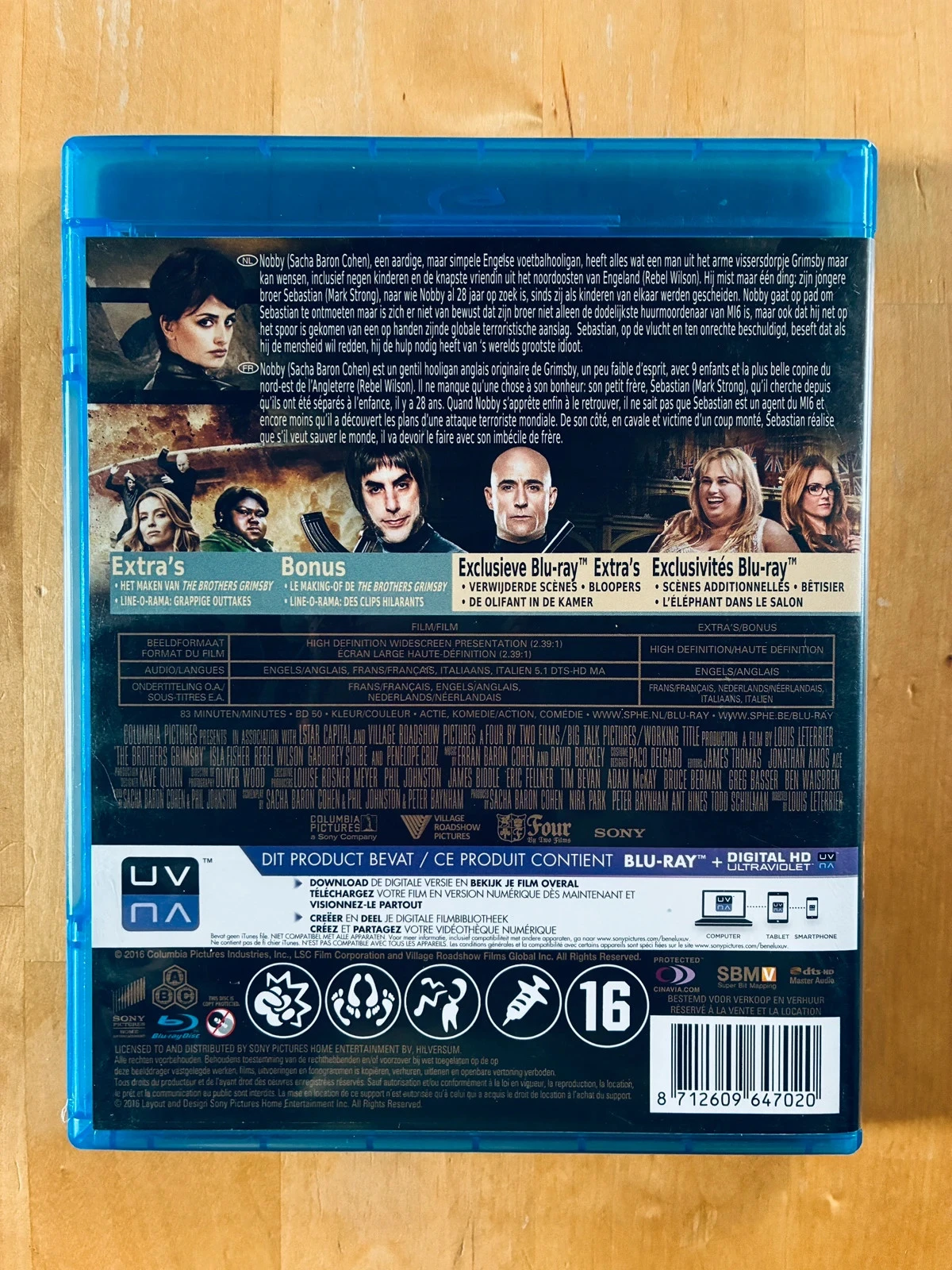 Blu-ray Grimsby agent too special (Grimsby Brothers). – photo 3